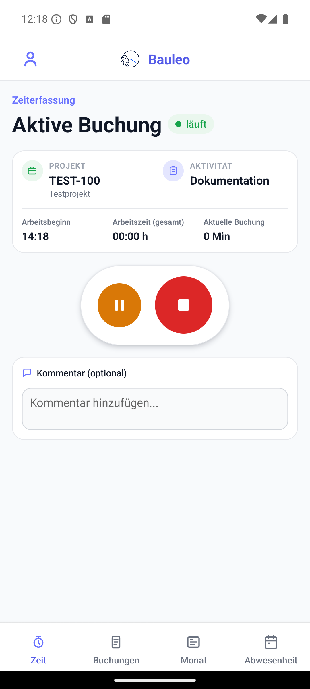 App: Zeiterfassung auf dem Smartphone